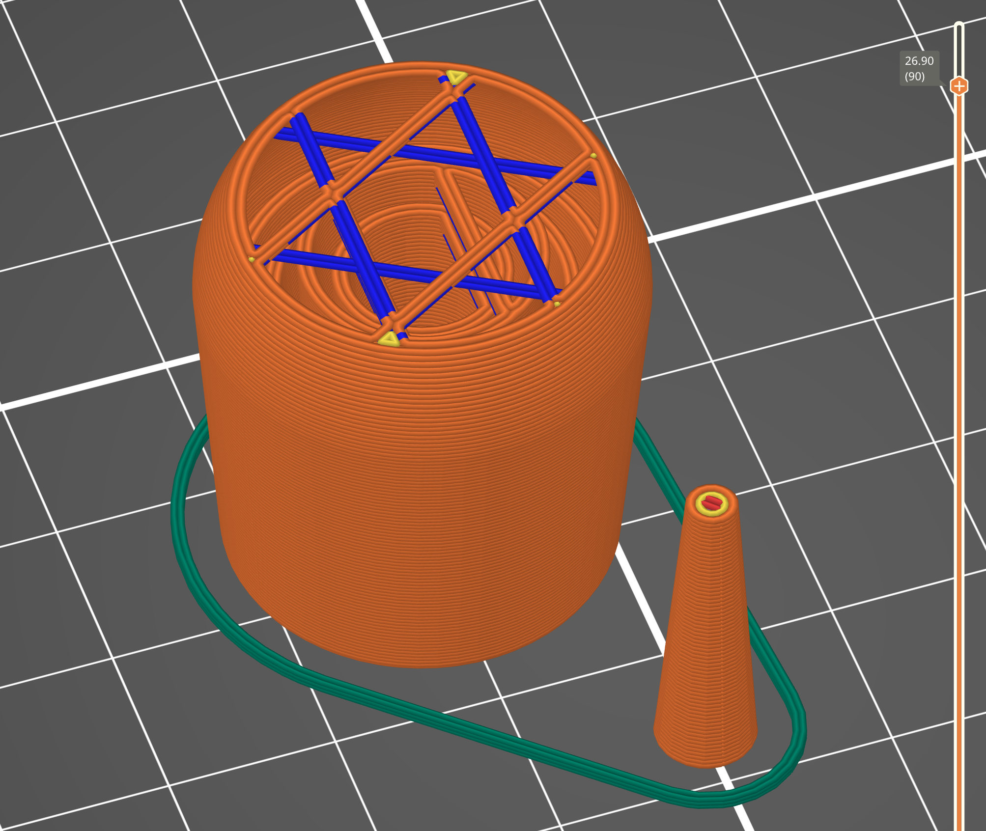 Miniatura 14 do modelo 3D Collapsible Carrot