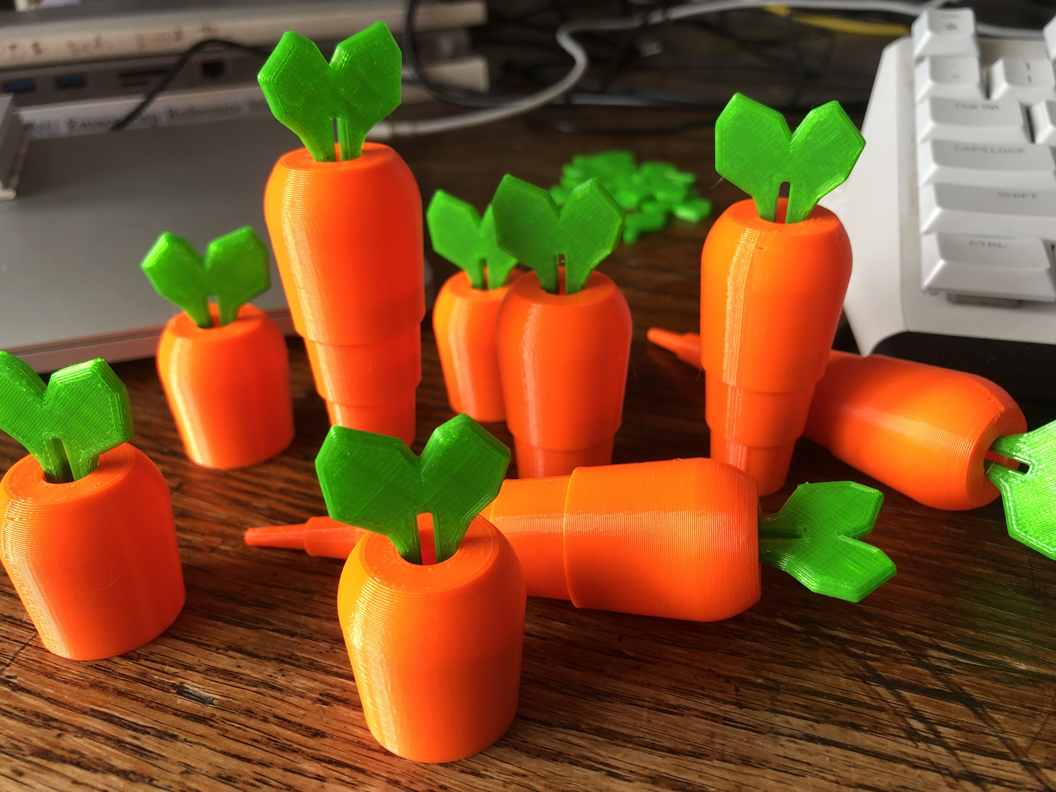Miniatura 24 do modelo 3D Collapsible Carrot