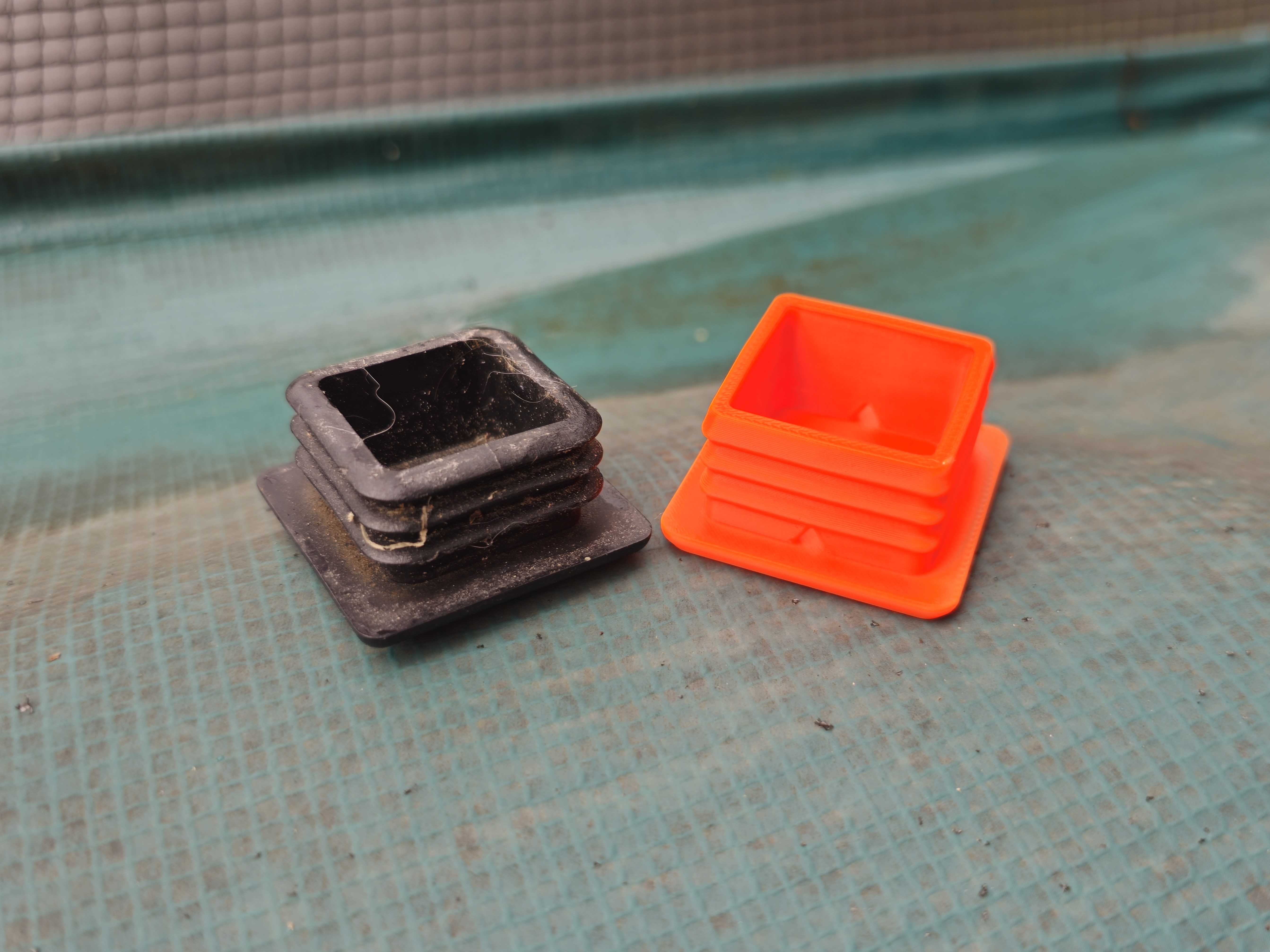 Plug for Square Tube | Sized for Skywalker Trampoline