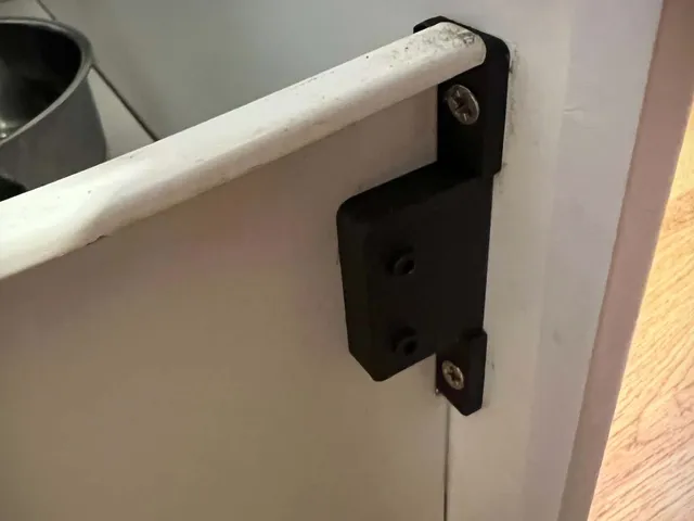 Hettich Multitech like drawer front fixing brackets
