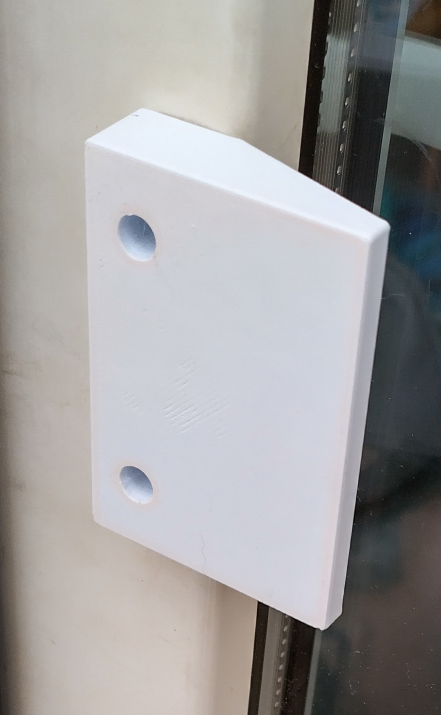 Parametrized jscad.app balcony door handle