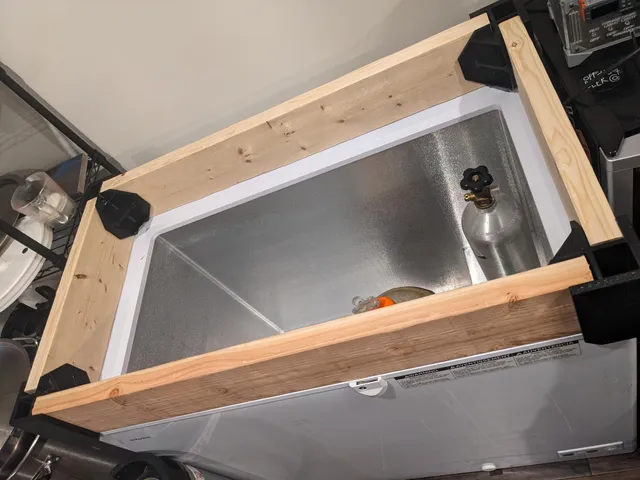 Kegerator Collar Corner Bracket