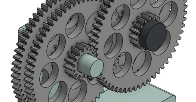 256 To 1 Mini Gearbox by Botannik | Download free STL model ...