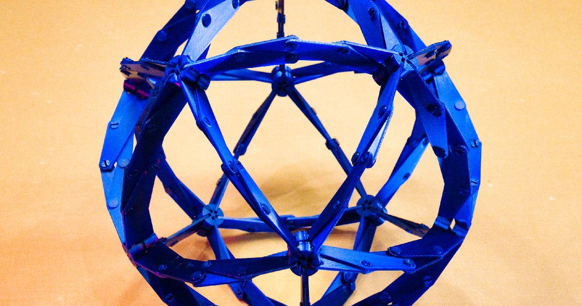 Expandable and Collapsible Ball (Hoberman Sphere) by bce.gatien ...