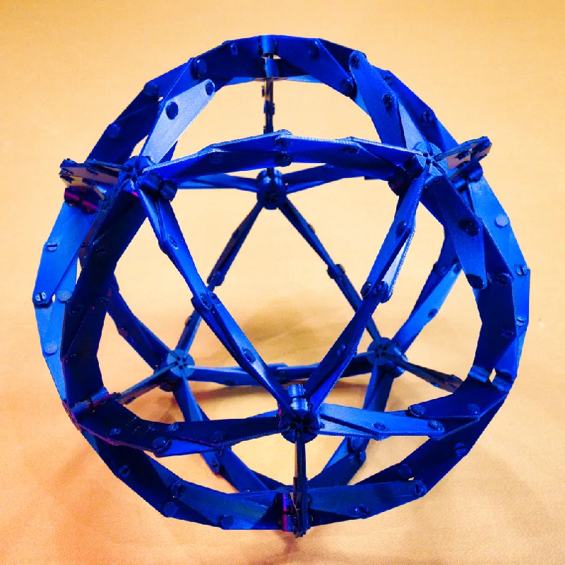 Expandable and Collapsible Ball Hoberman Sphere by bce.gatien Download free STL model Printables