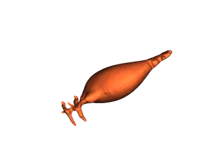 Mini Chicken Model by qman | Download free STL model | Printables.com