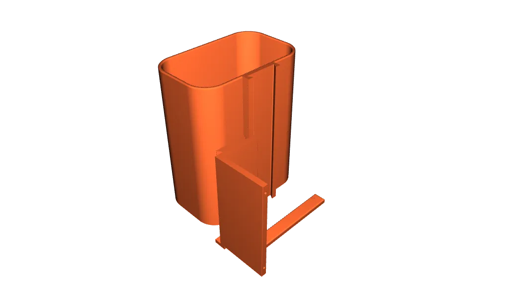 Trash bin for Ender 3 V3 core XZ by Sankata_MaW | Download free