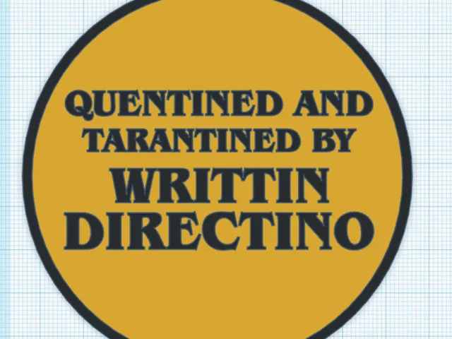 Quentin Tarantino gag coaster