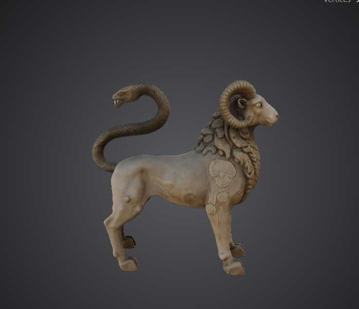 Realistic Bighorn Ram – Detailed Wildlife Sheep