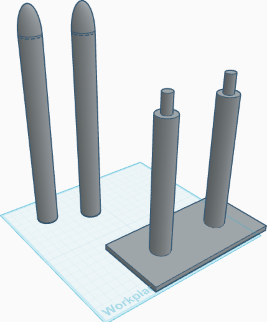 Glove Stand(tray not included) 3D model