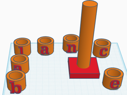 balance towers (first 3d print)
