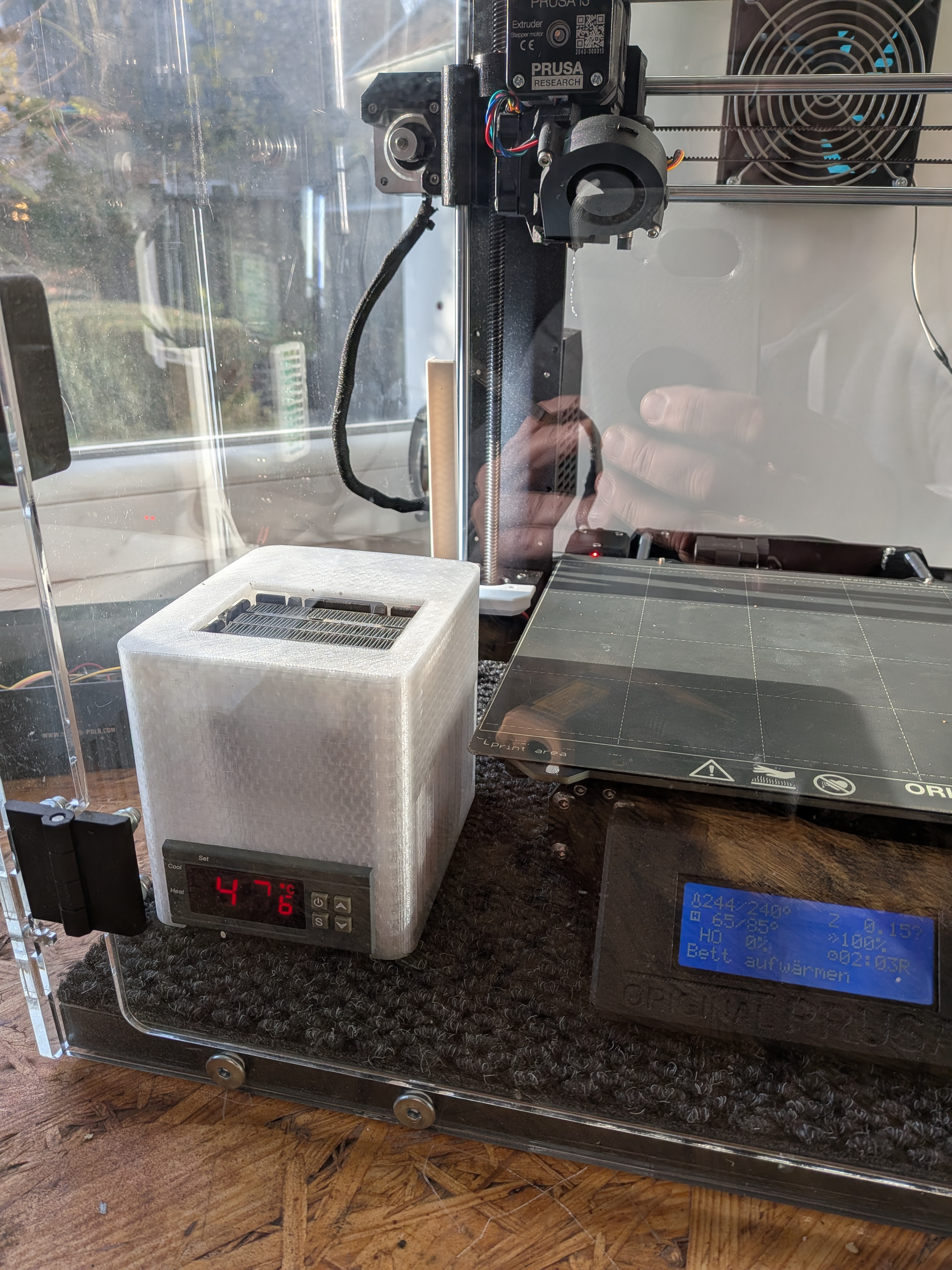 Druckraumheizung 3D Heating