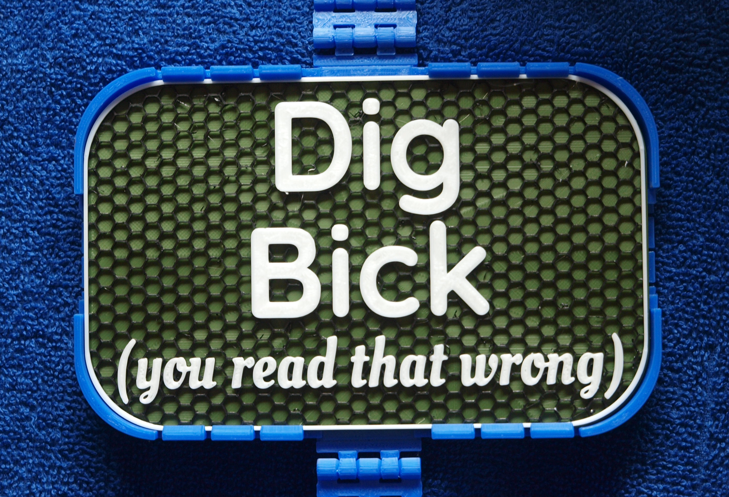 Dig Bick sign