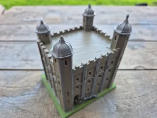 Modellino Stampato In 3D Della Torre Di Londra, Pezzo Unico Da Collezione