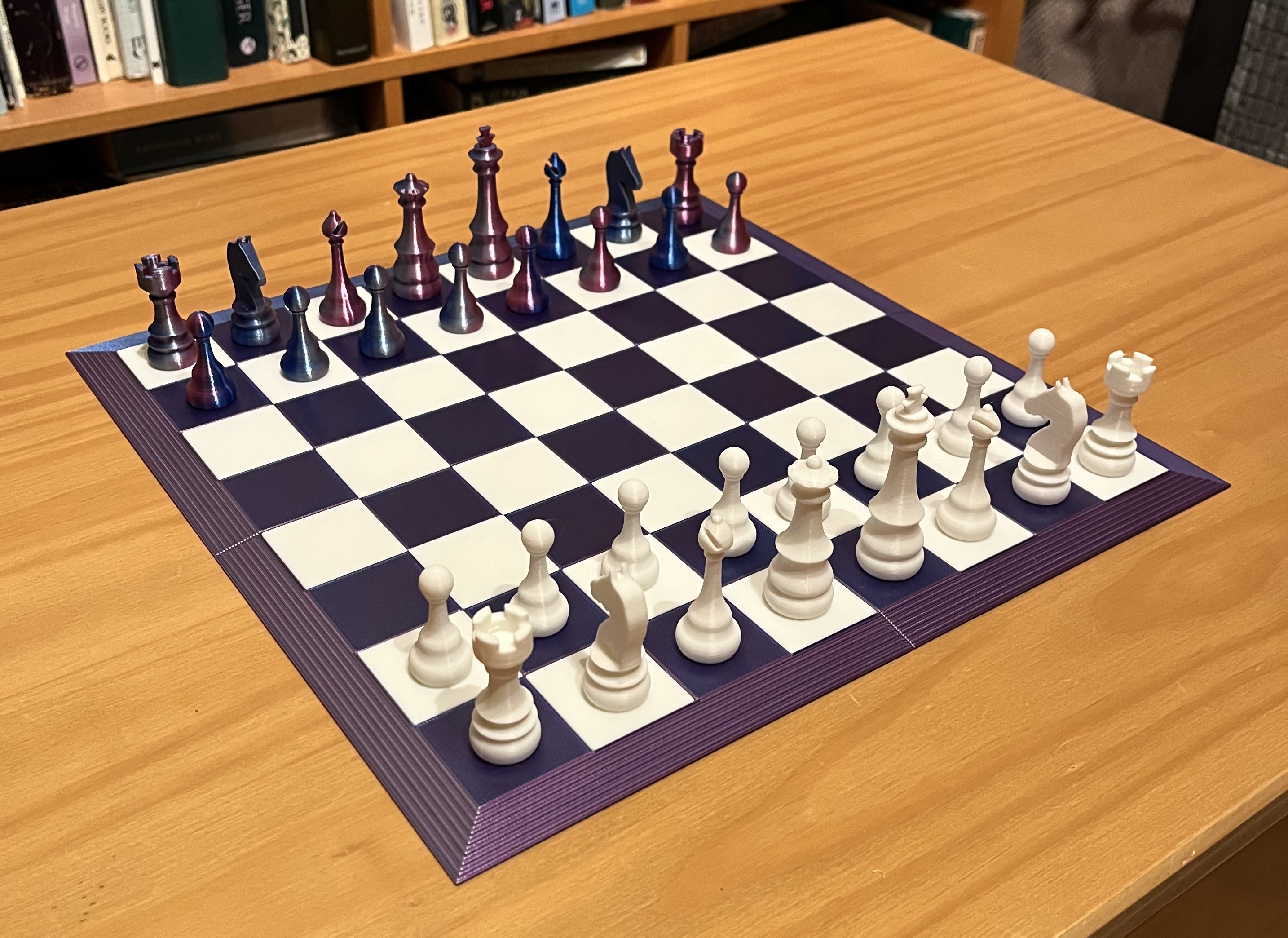 Simple chess set
