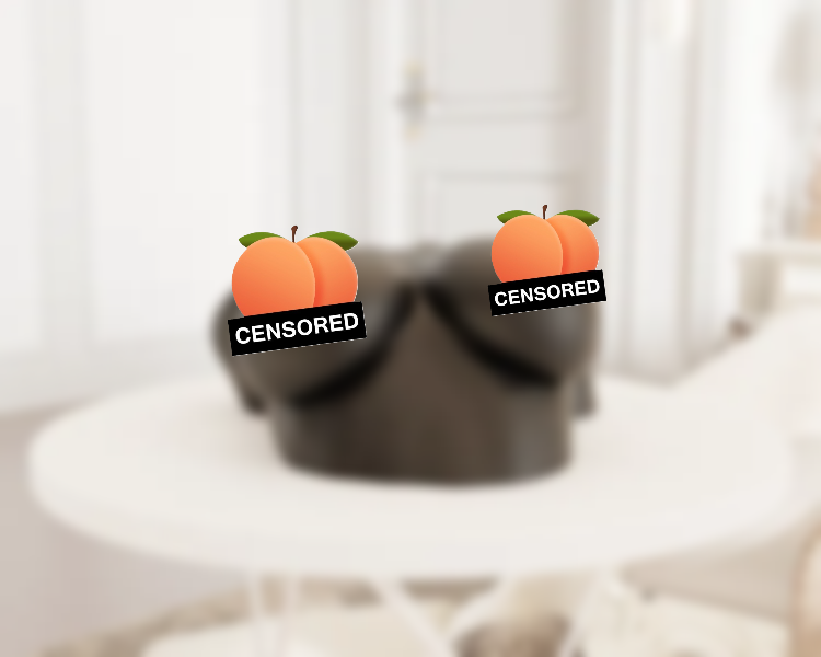 Naked Woman's Breasts