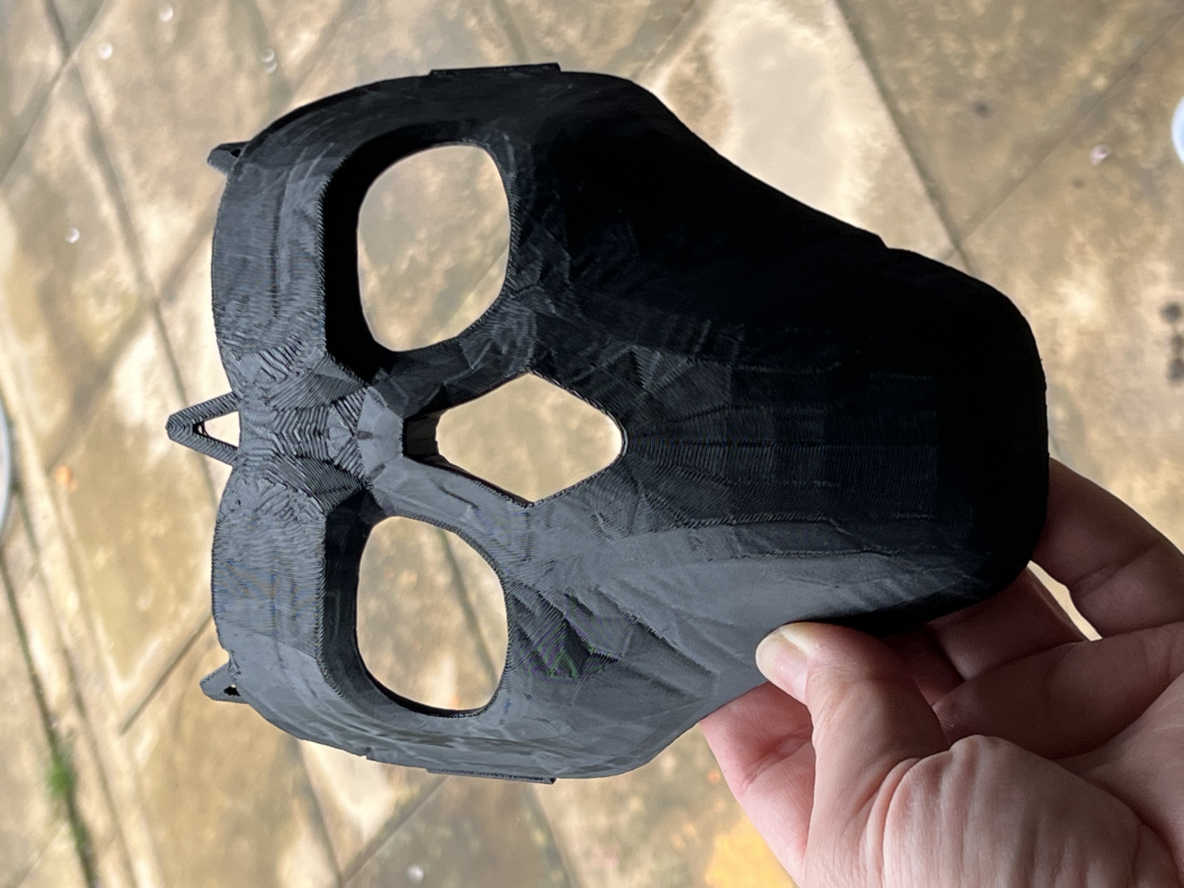 Deimos Mask r6 Cleaned 3D model
