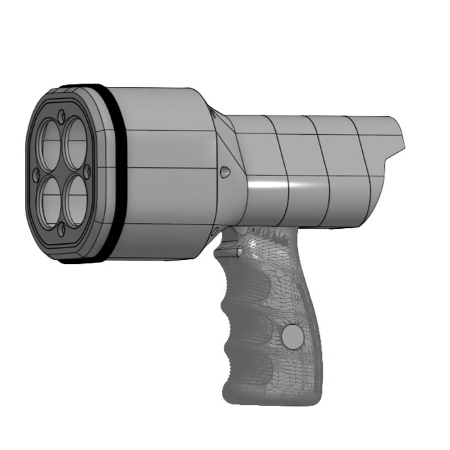 M12 40W Led flashlight — thumbnail 2