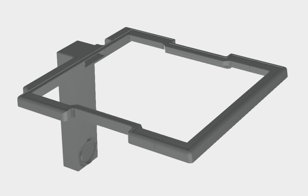 Qidi Plus4 Riser print friendly with recirculating carbon filtration vent
