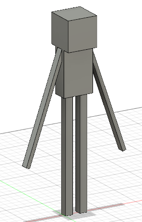 Miniatura 2 do modelo 3D Minecraft Mobs