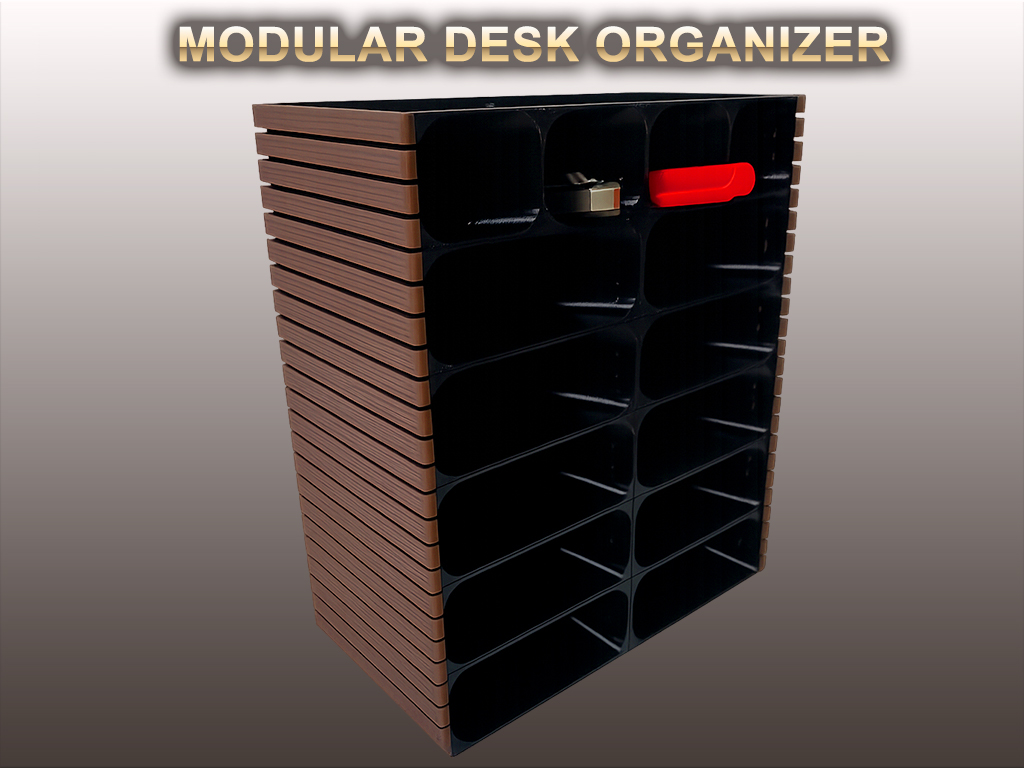 Modular Desk Organizer
