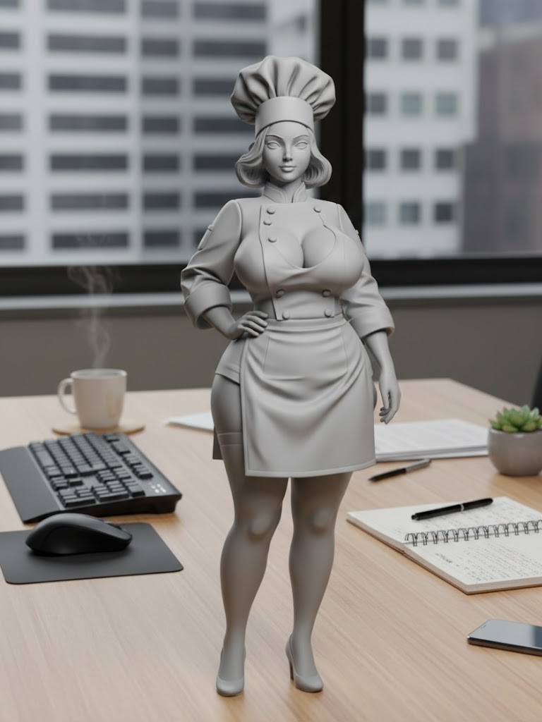 sexy woman cook