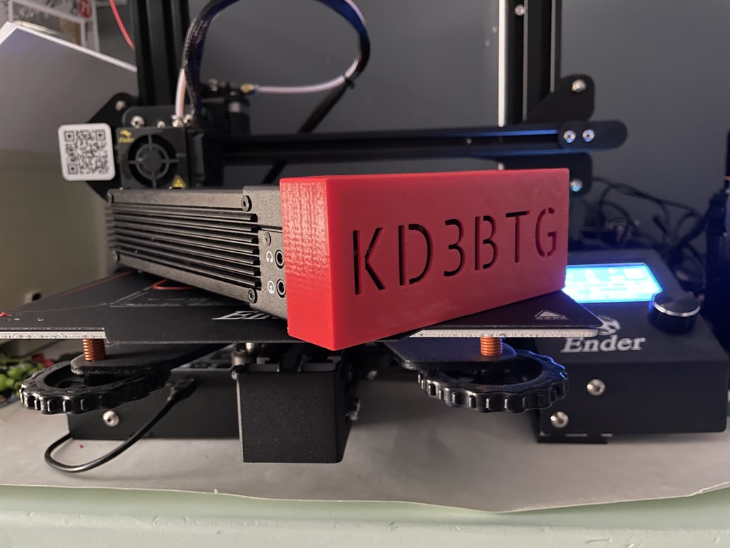 Xiegu G90 Face Cover (No Front Loops)