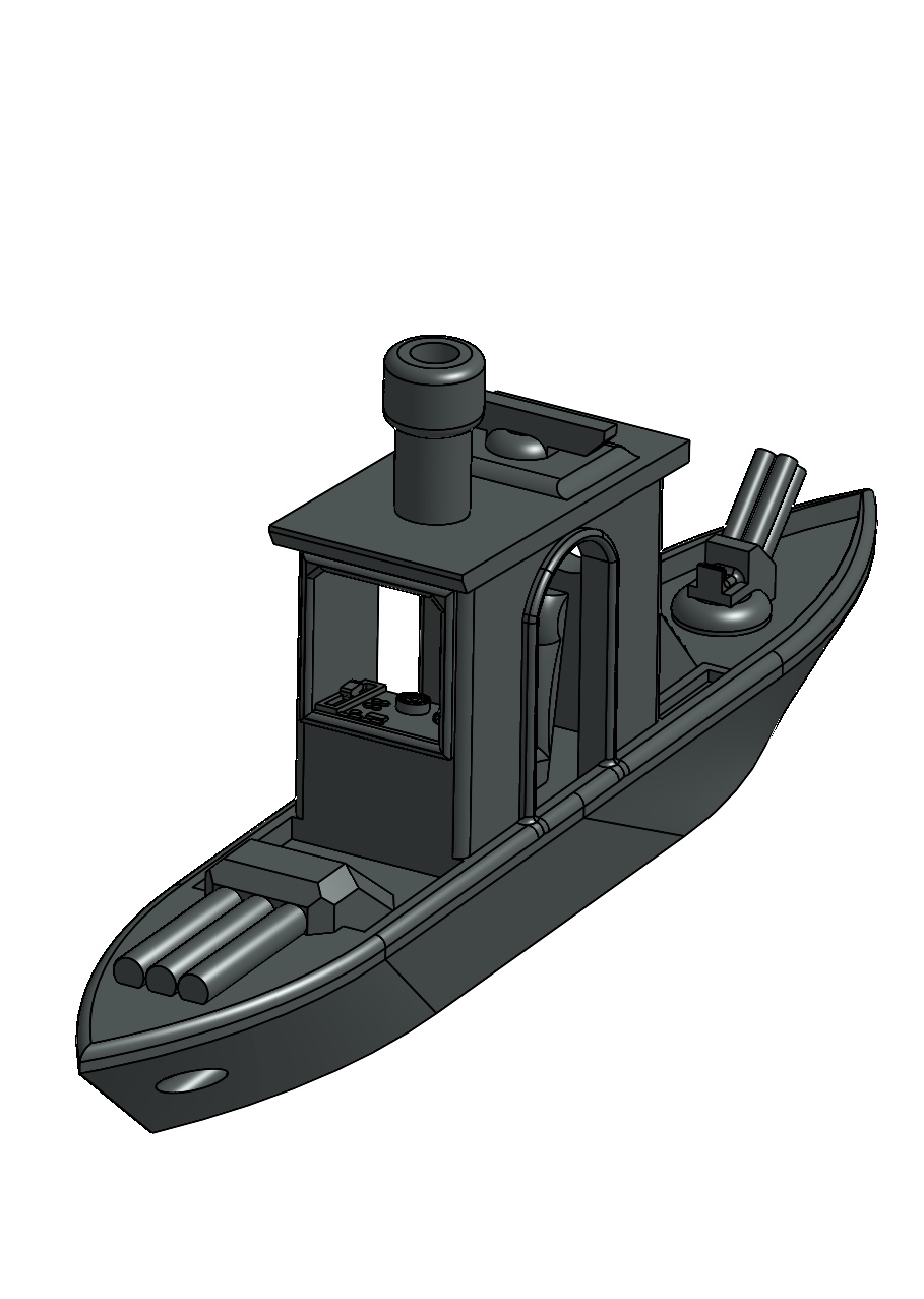 Benchy destroyer — miniatura 5