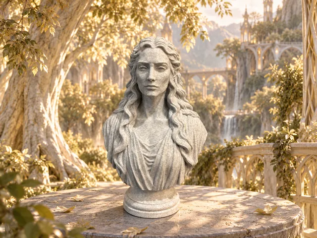 Galadriel — Bust Inspired by J.R.R. Tolkien's Wrtings