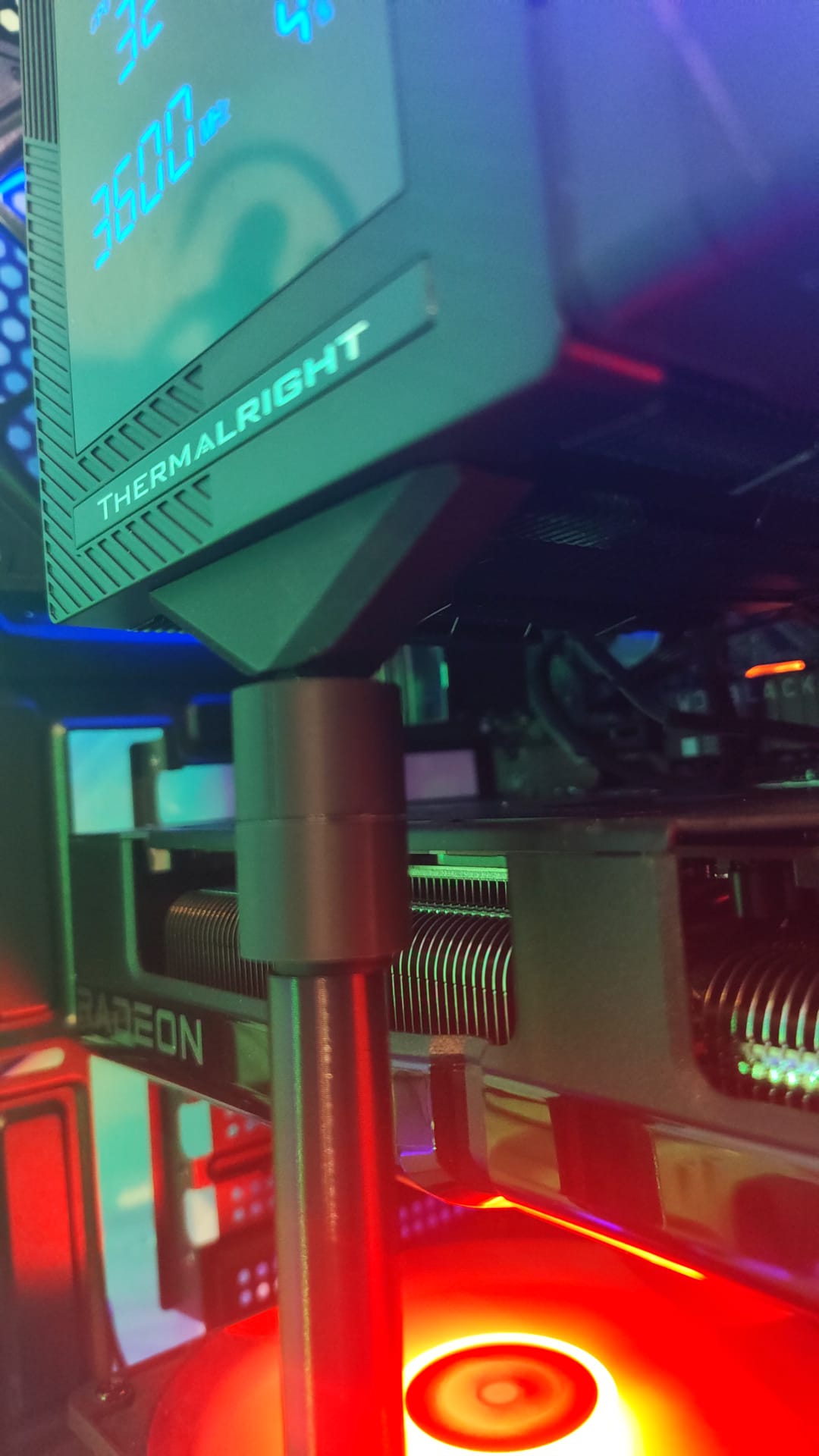 Adjustable CPU Cooler Support Bracket