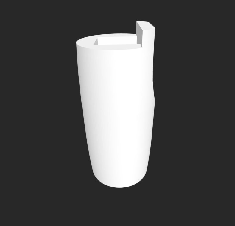 Extended upper arm for Carbon 13 Female 3D model thumbnail