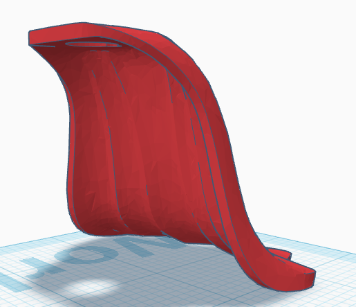 Lego cape (solid minifig scale)
