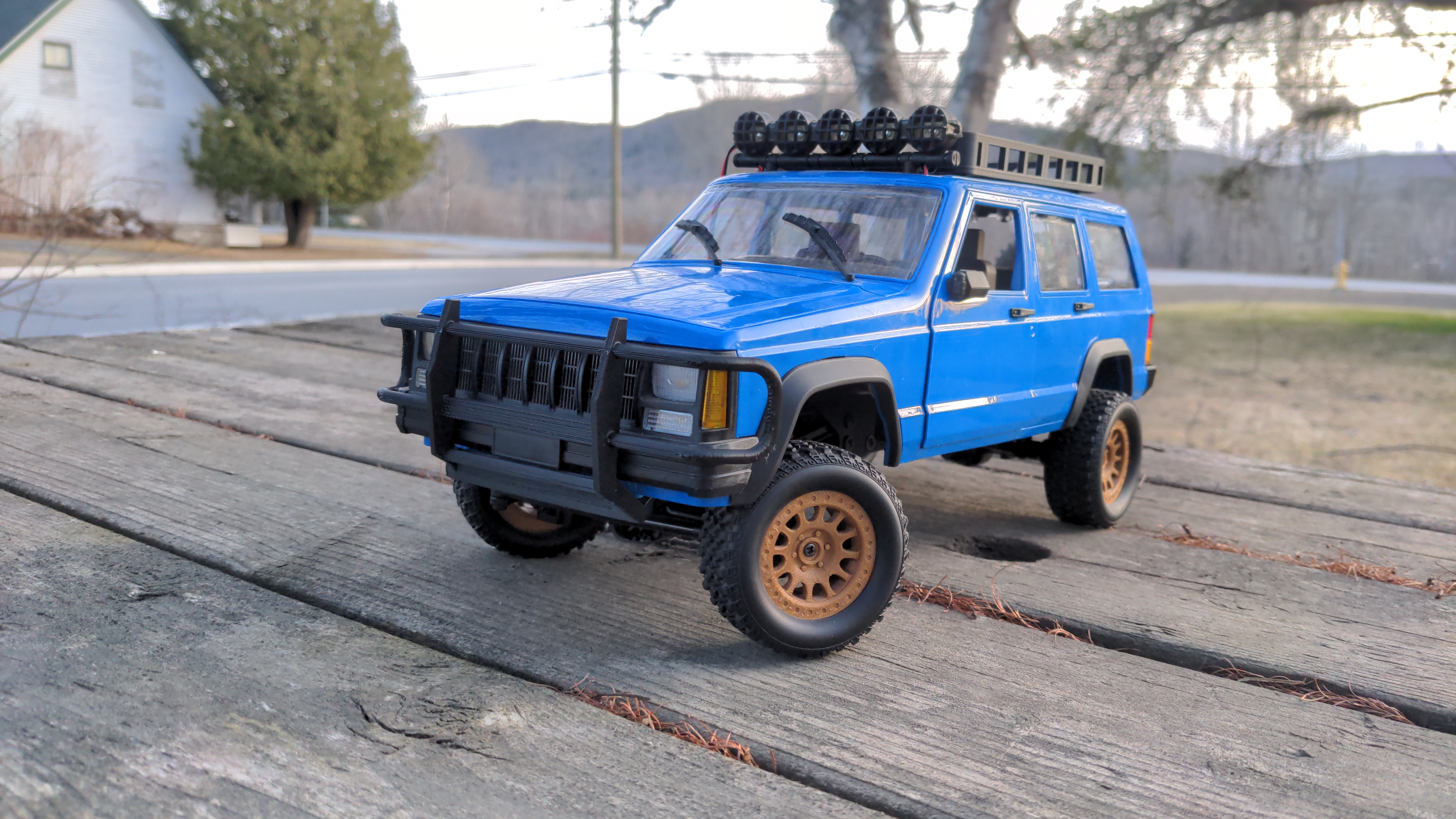MN78 1:12 "Brush Guard" Front Bumper