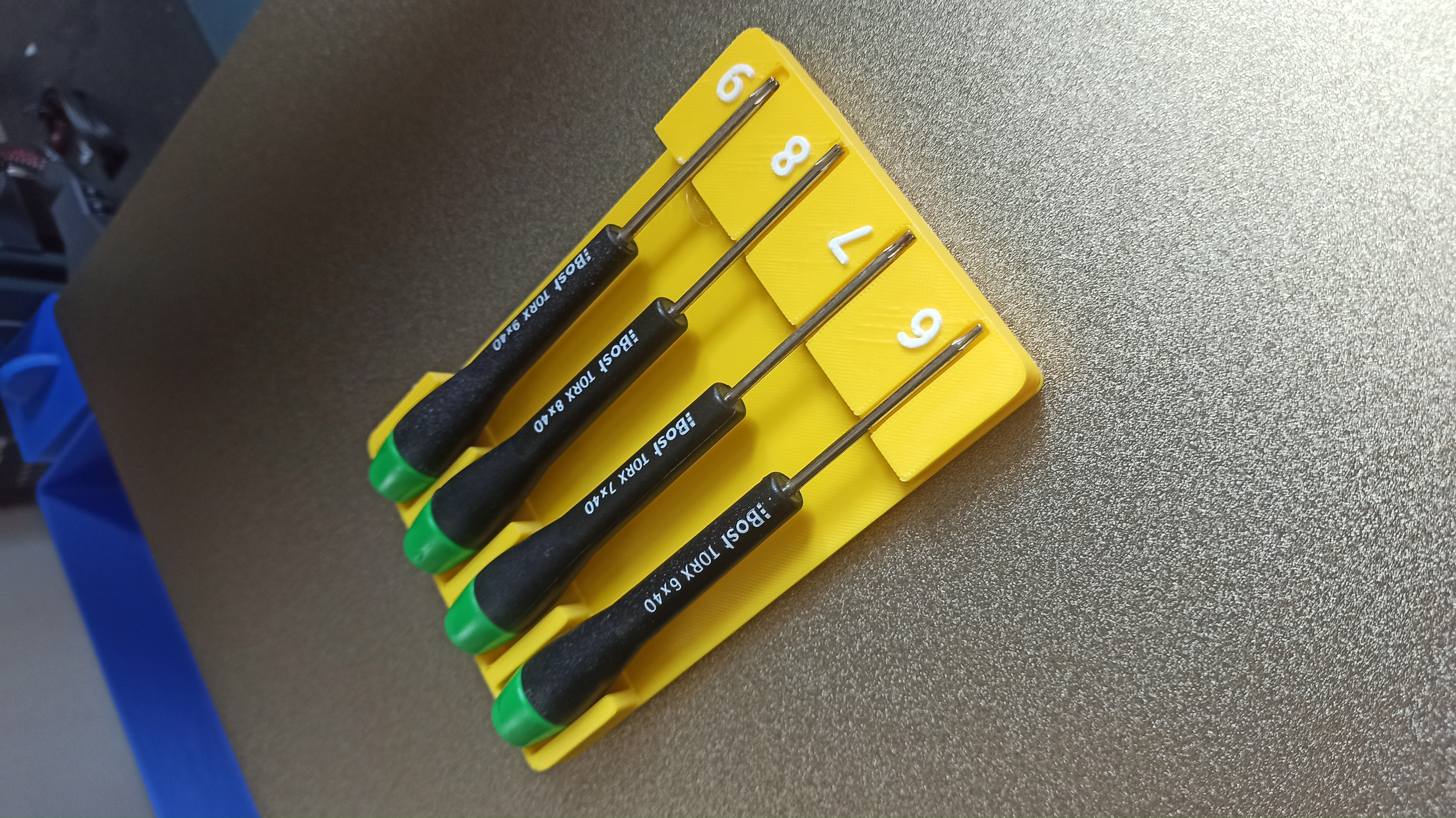 bost expert micro screwdriverX4 torx gridfinity 2X3