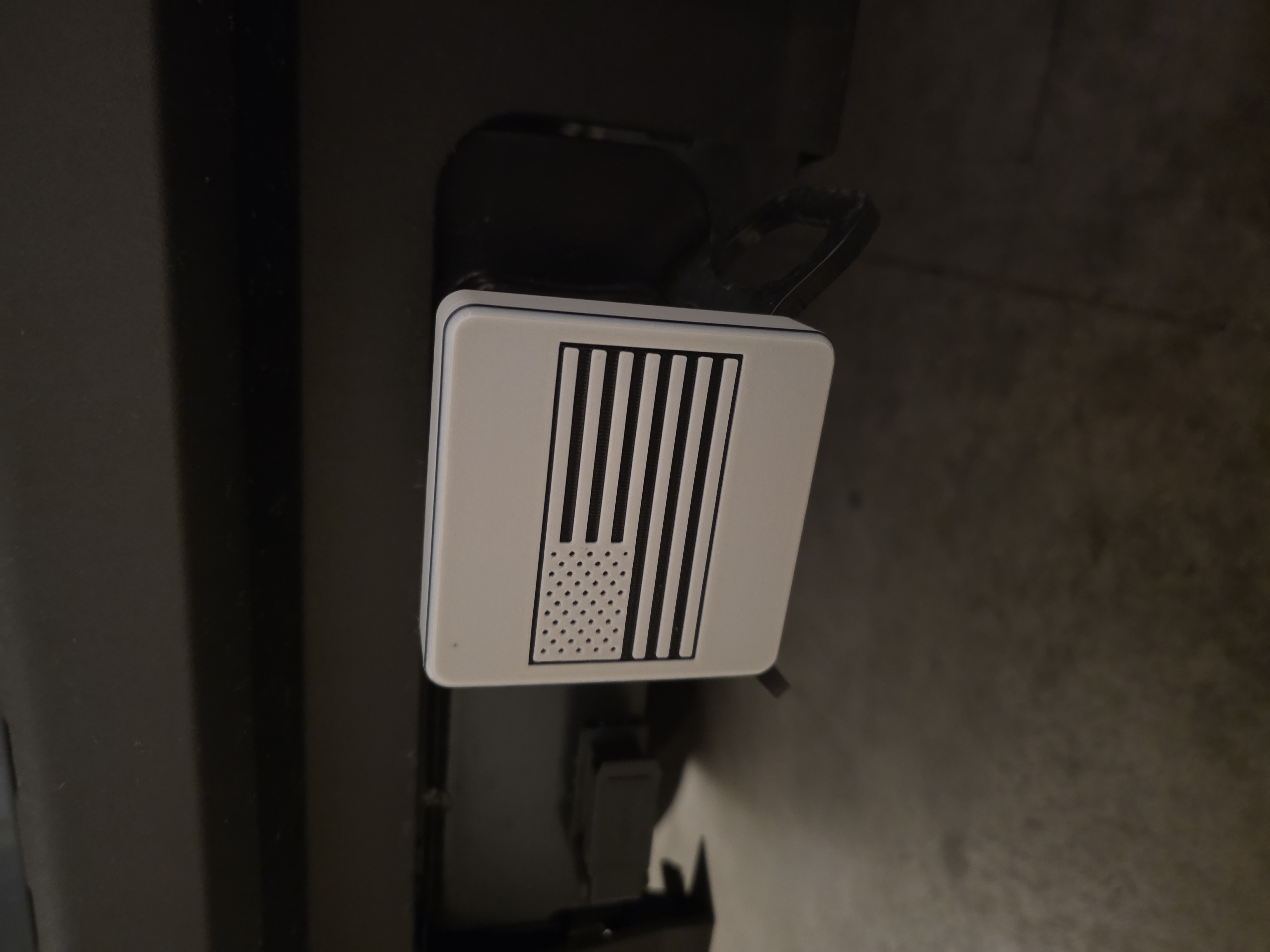 US Flag Ford Maverick Hitch Cover