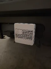 US Flag Ford Maverick Hitch Cover