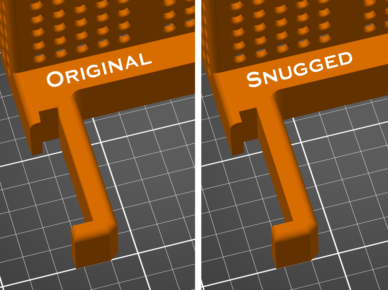 OG Prusa MK3 Tool Holder Remix [SNUGGED]