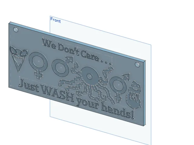 Bathroom Sign