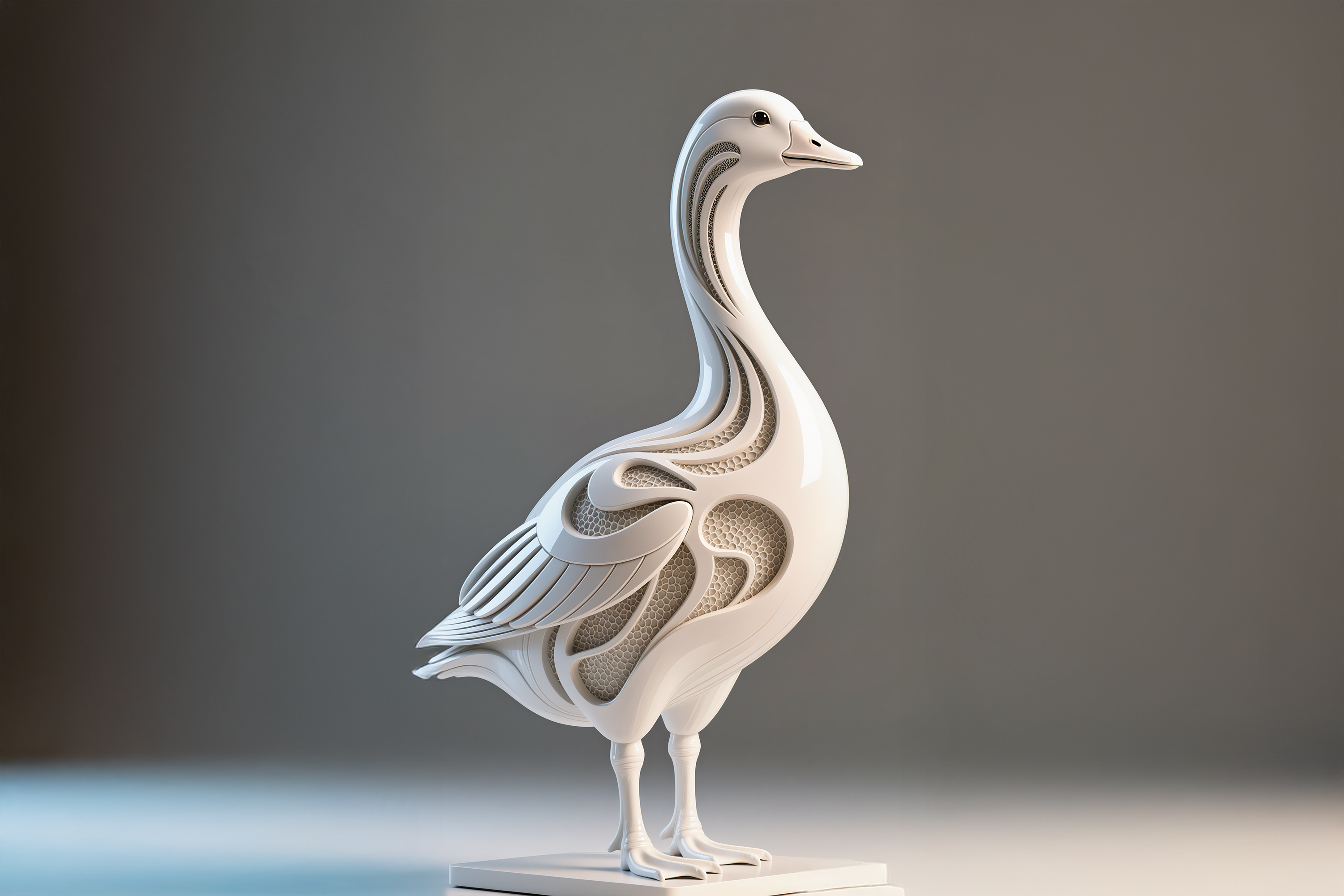 Goose, Hexa Sculpture