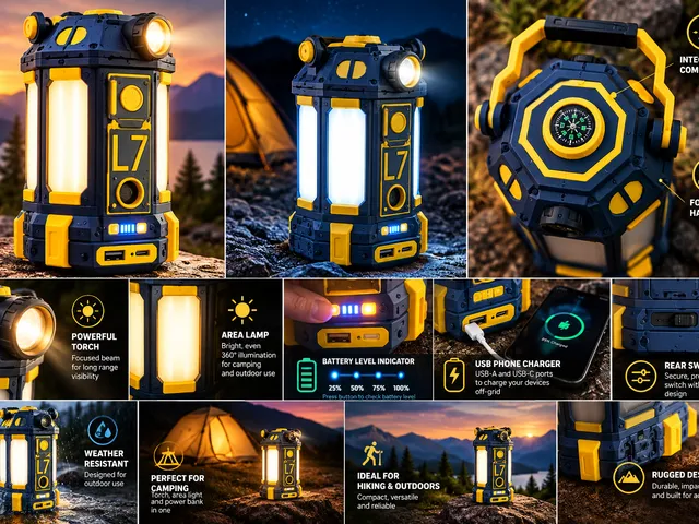 Outback Explorer L7 – Multifunction Camping Lantern