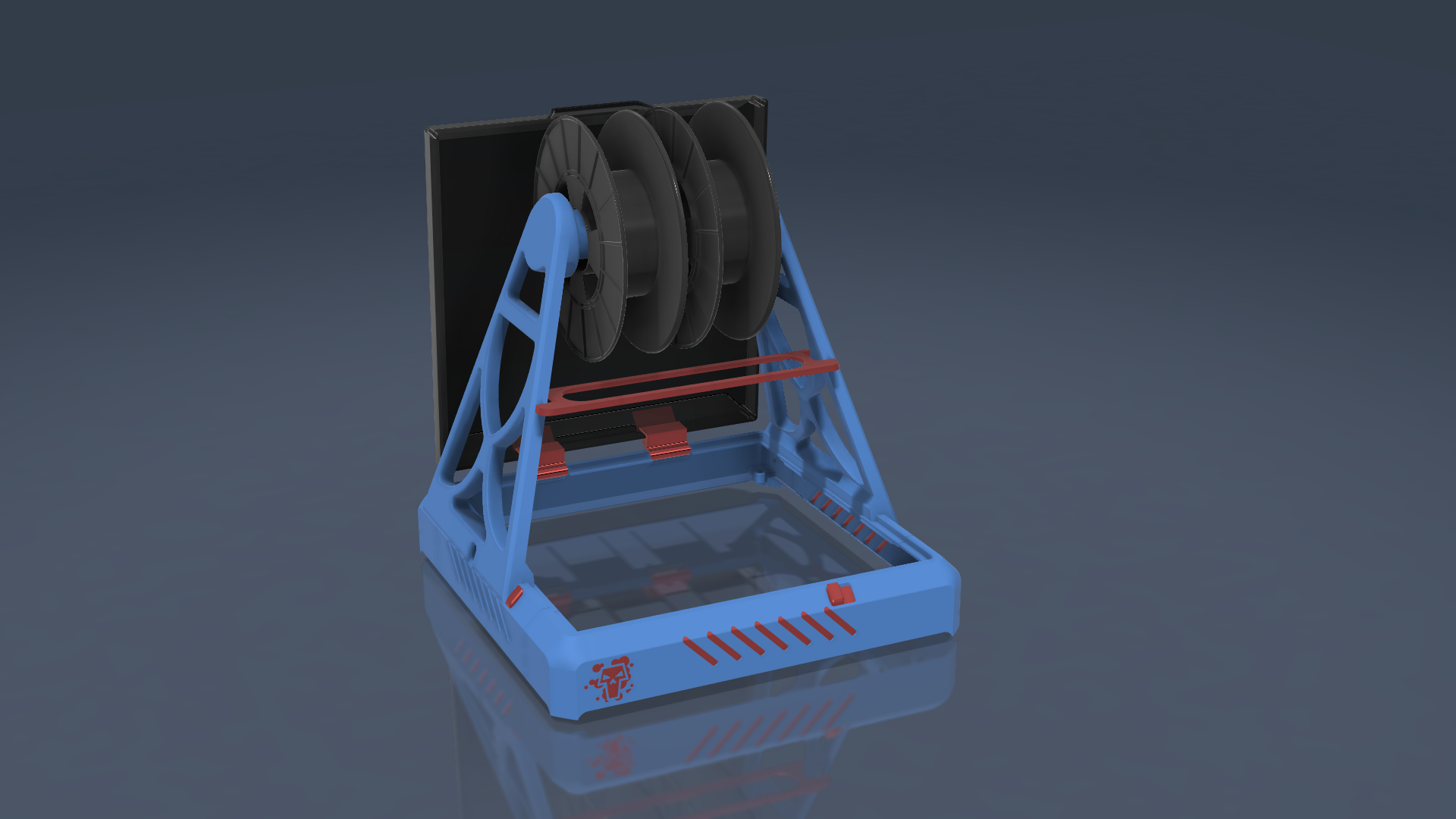 K1C & K1 - Dual Spool over head mount (For TPU and Manual Colour changes) — miniatura 7