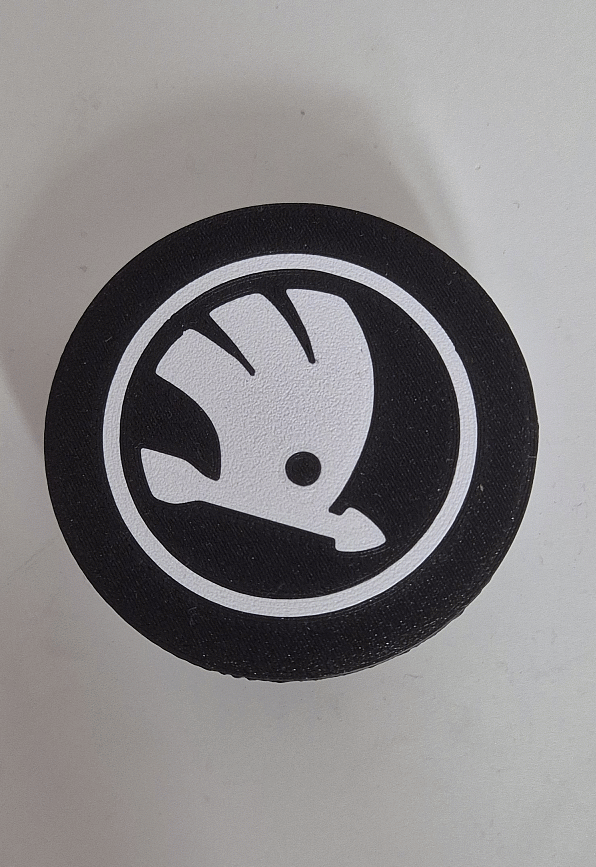 Radnabenabdeckung Skoda geflügelter Pfeil / Wheel Hub Cap for Skoda Winged Arrow