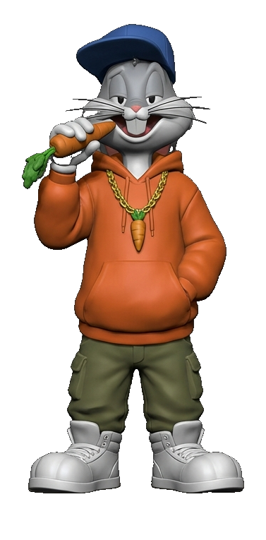 Bugs Bunny Hip Hop Edition — Urban Street Style Figure