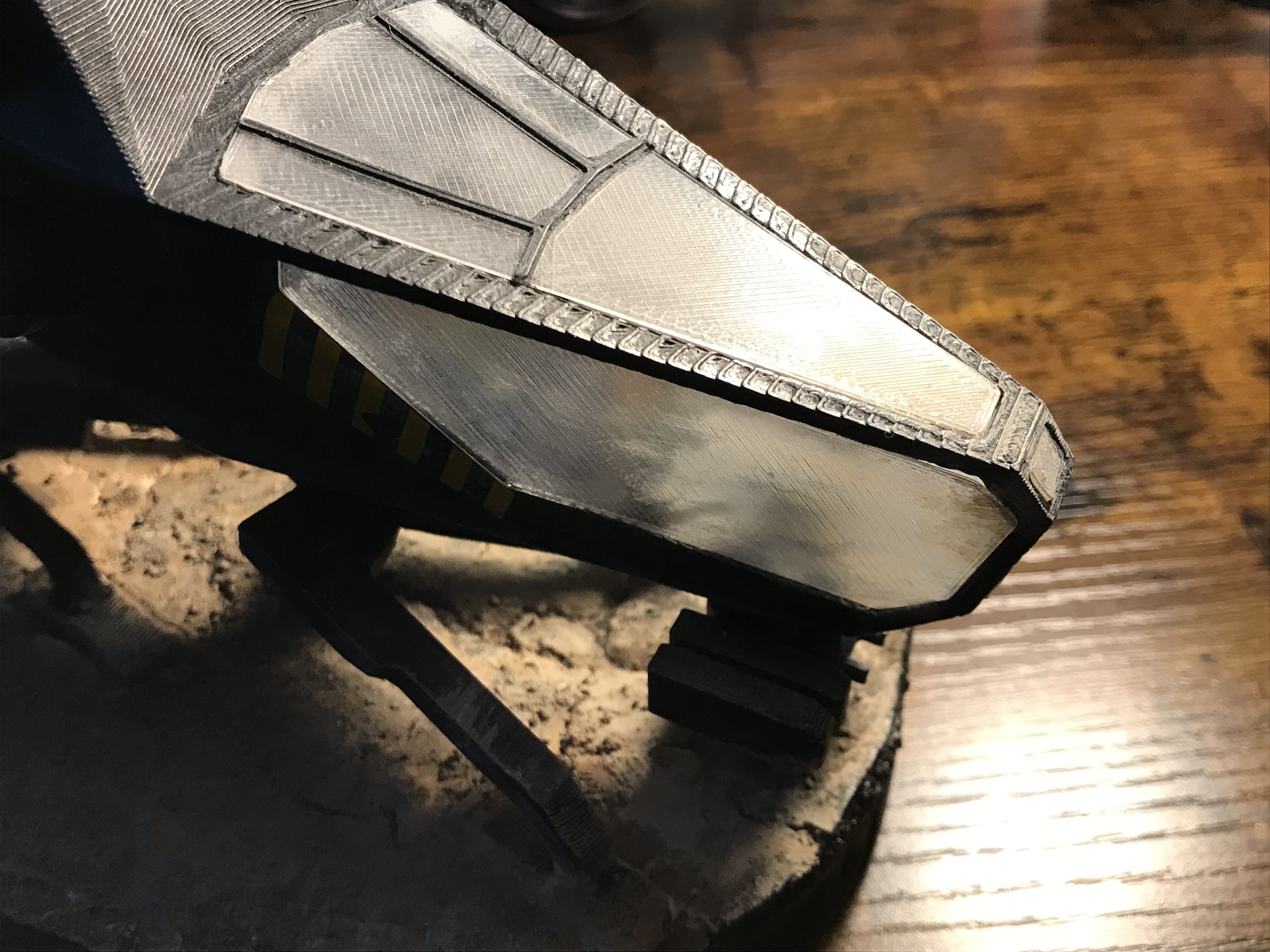 glass panels for the Dune Ornithopter by Kmech toys.