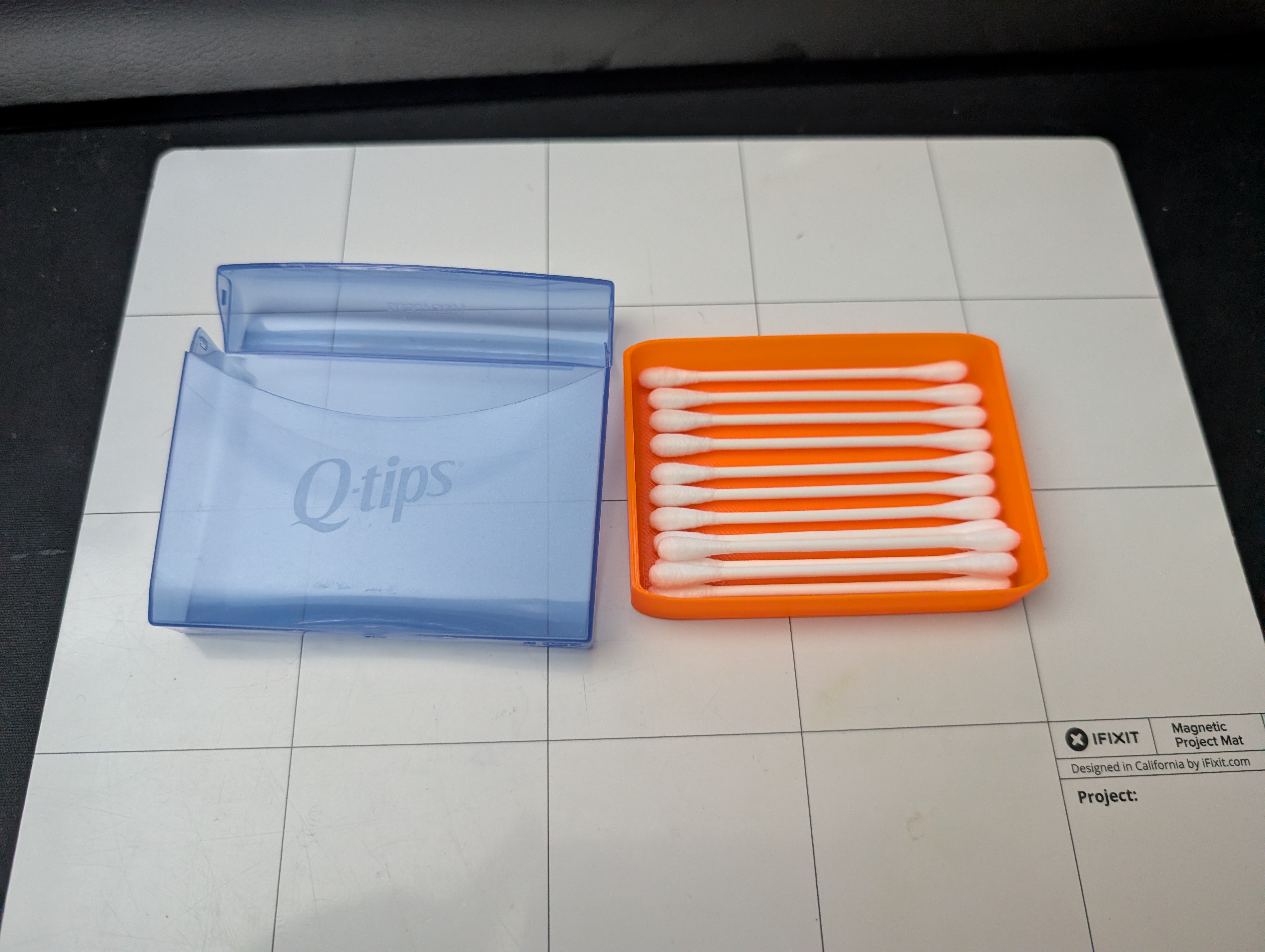 Qtip Travel Tray