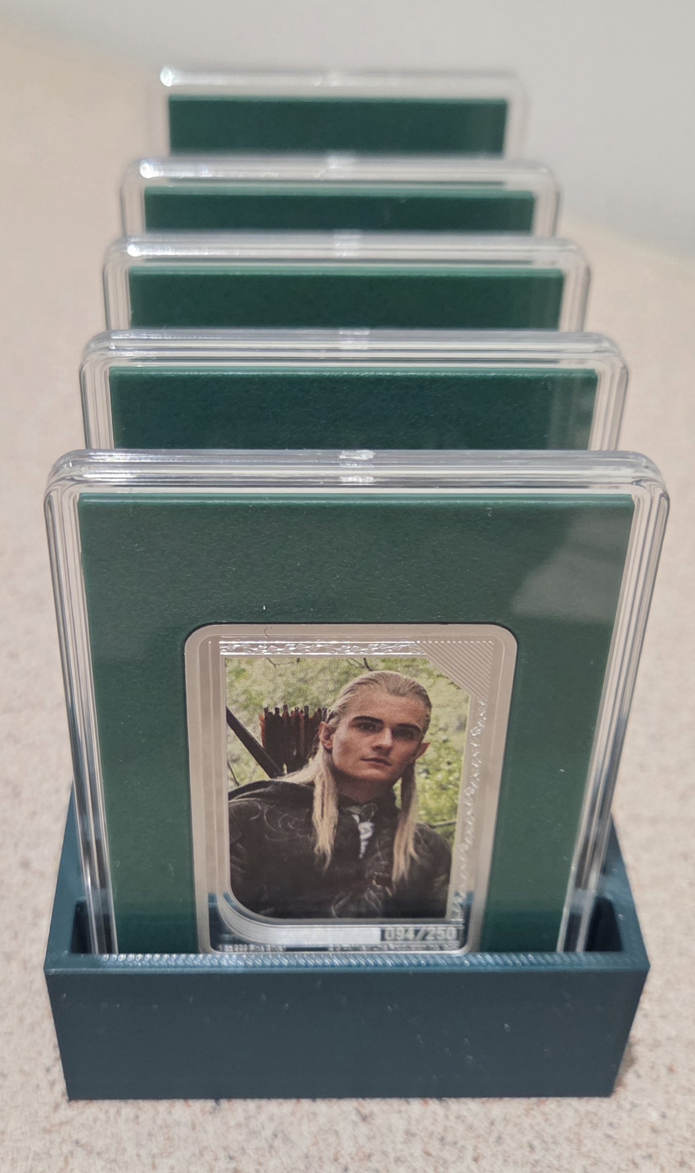 Agoro 10 Slot 1oz Trading Card Silver Coin Holder