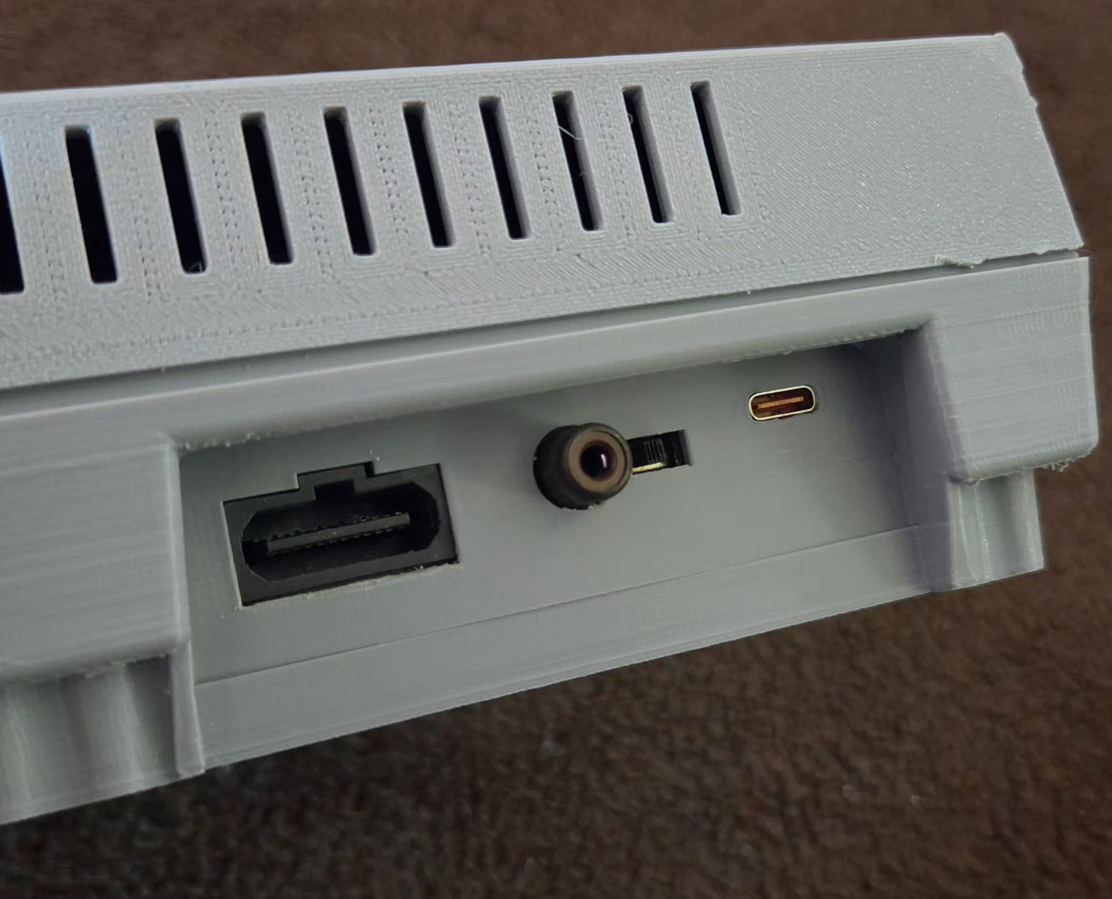 SNES USB-C Power Mod Generic 9v Trigger Board Backplate