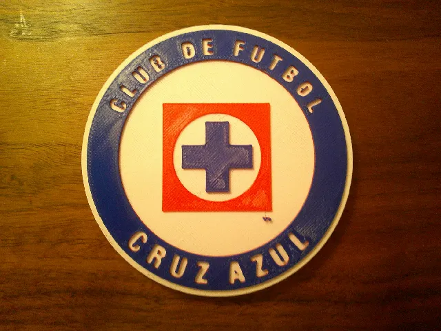Cruz Azul Logo Coaster or Plaque