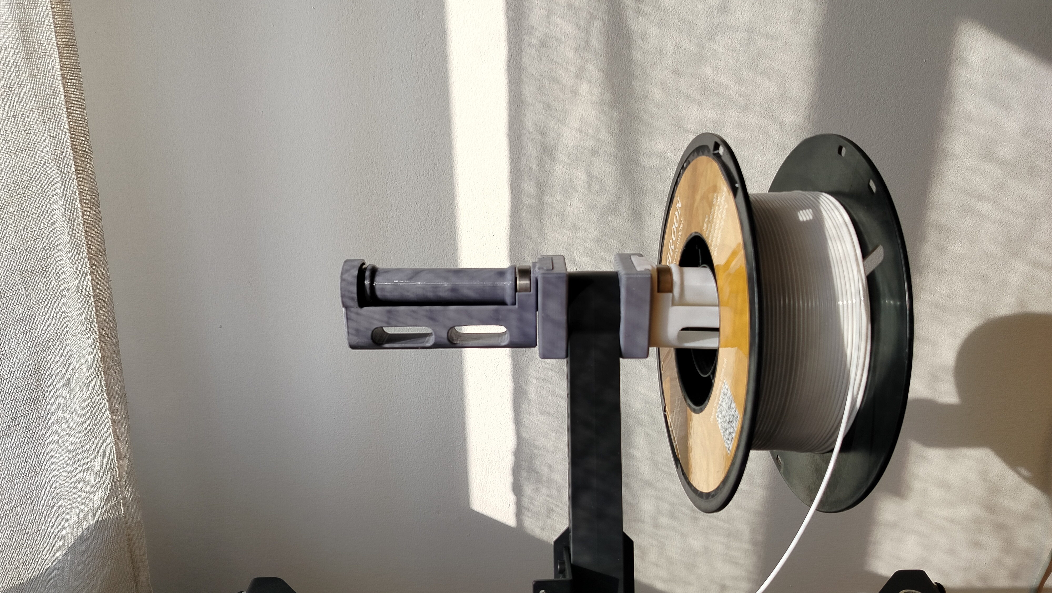 Filler spool holder for Artillery Sidewinder X4 3D model thumbnail