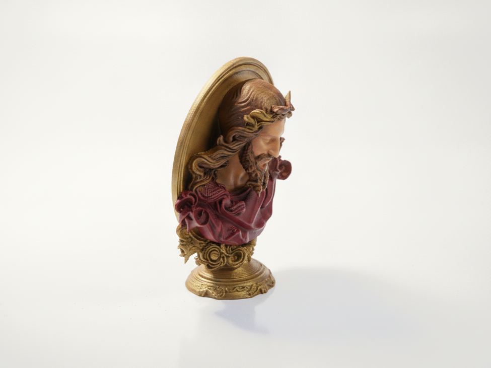 Jesus Coin Religious Medallion Fantasy 3D Printable